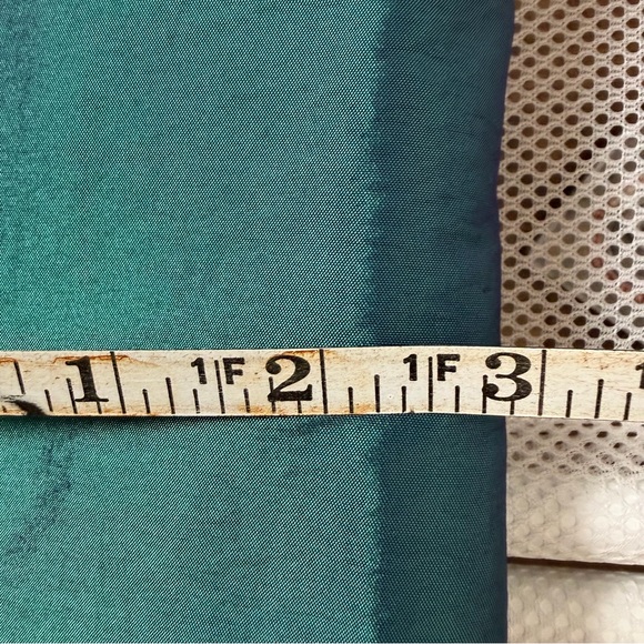 Impression Bridal Prom Dress Size 10 Teal Iridescent Taffeta Y2K Formal Sorority - Picture 16 of 16